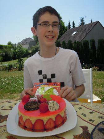 Vincent fête ses 14 ans