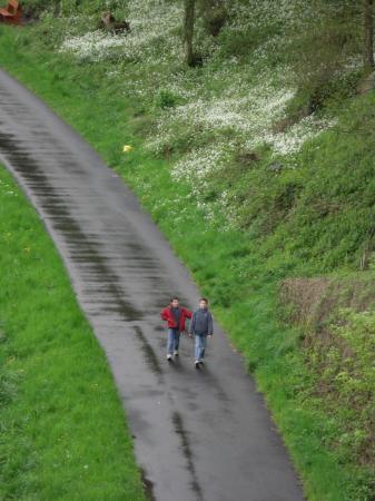 sur le chemin de halage