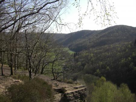 Vue sur la vallée de la Semoy