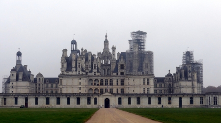 Vue générale de Chambord