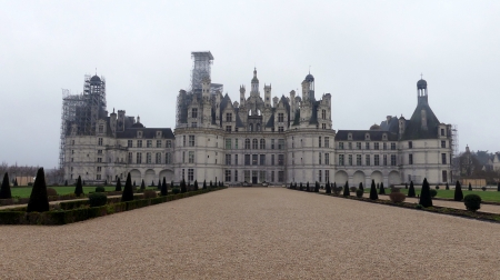 Vue générale de Chambord