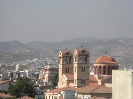 Vue du chateau de Limassol