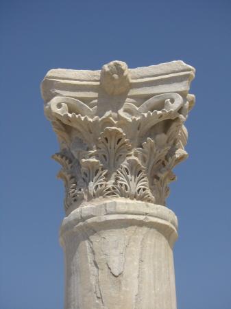 Détail d'une colonne de Kourion