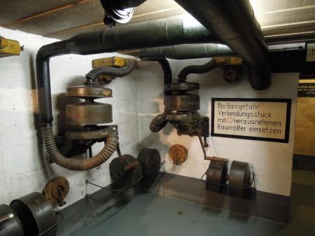 Système anti gaz du bunker