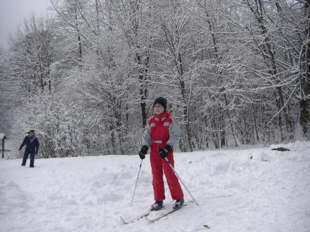 Vincent découvre le ski de fond