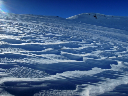 La neige après la tempête