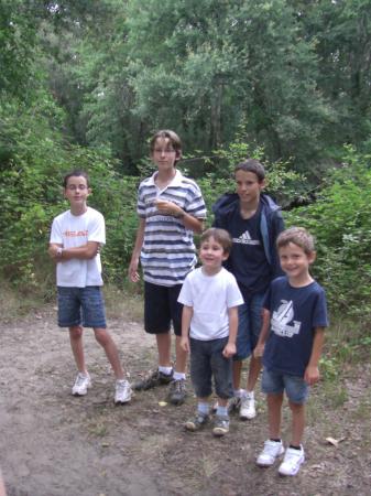 Avec Timothée et Alexan