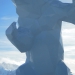 Ours polaire exposé en haut de Courchevel