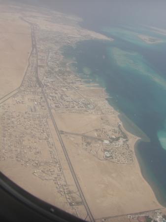 Survol d'Hurghada