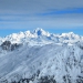 Le Mont Blanc vu des Ménuires