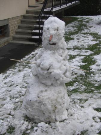 Bonhomme de neige 1er âge