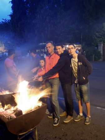 Barbecue à Ponta Serra