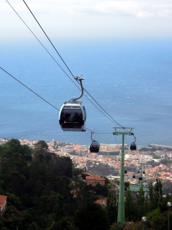 Un des téléphériques de Funchal
