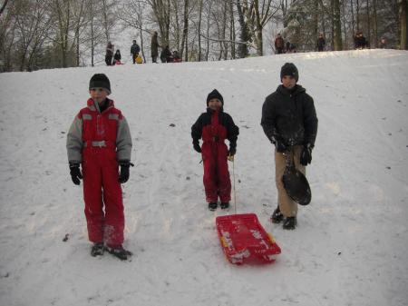 Sur le spot du Mont-Olympe