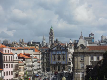 Vue sur le centre de Porto