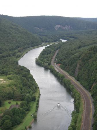 Point de vue sur la vallée de la Meuse