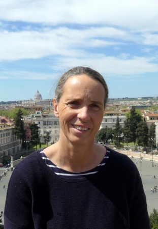 Devant la Piazza des Popolo