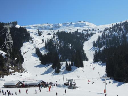 Vue sur la station