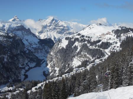 Vue sur la station