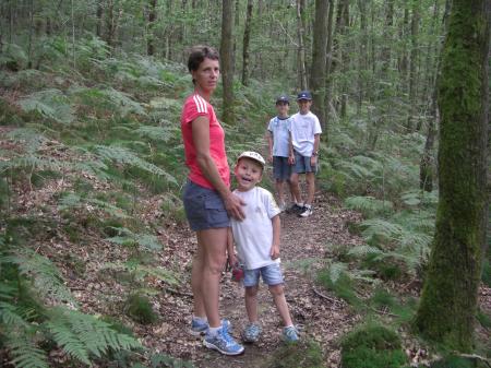 En promenade près de Bogny