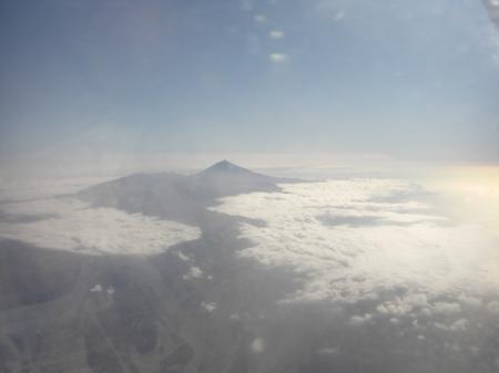Tenerife vue d'avion