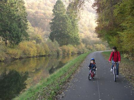 Thibaut sur les bords de Meuse