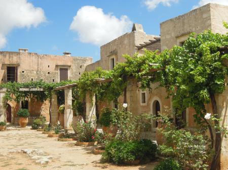 Dans le monastère d'Arkadi