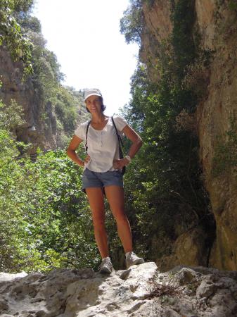 Dans les gorges d'Agios Antonios