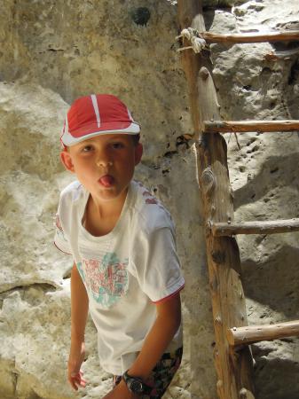 Dans les gorges d'Agios Antonios