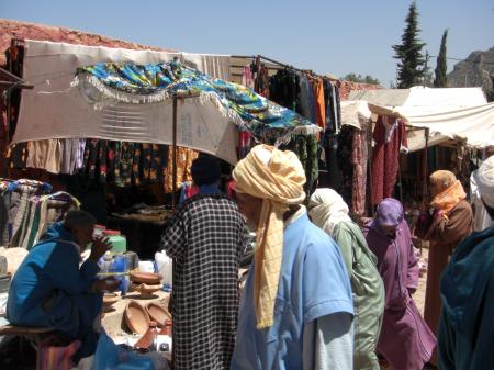 Photo volée sur le souk d'Imouzzer