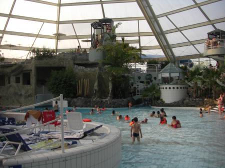 La piscine du center park de De Haan