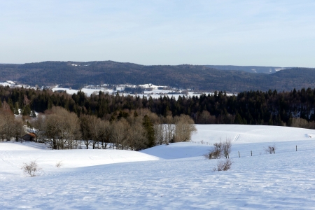 Pistes enneigées