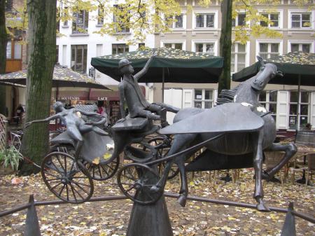 Sculpture à Bruges
